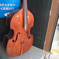 chaki チャキ コントラバス E-12 駒無し